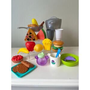 Play food and kitchen Accessories Toy Lot